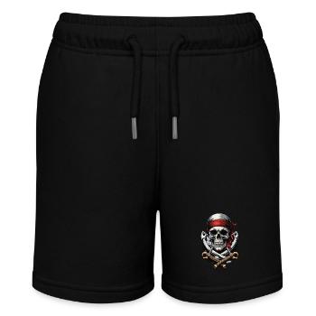 Drapeaux de pirate crâne Jolly Roger costume de pirate - Short bio MINI BOLTER Stanley/Stella Ado - noir - Devant