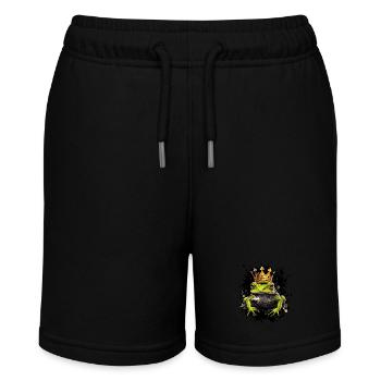Couronne de grenouille - Short bio MINI BOLTER Stanley/Stella Ado - noir - Devant
