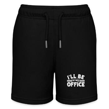 Zauninstallateur Zaunbauer Fence Installer - Stanley/Stella Teenager Bio-Joggingshorts MINI BOLTER - Schwarz - Vorne
