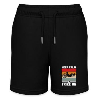 Recumbent Trike Liegetrike Liegedreirad - Stanley/Stella Teenager Bio-Joggingshorts MINI BOLTER - Schwarz - Vorne