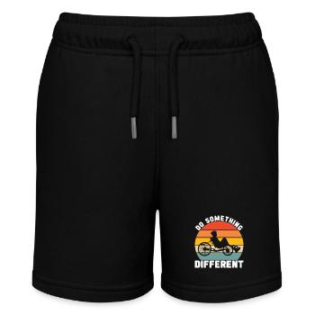 Recumbent Trike Liegetrike Liegedreirad - Stanley/Stella Teenager Bio-Joggingshorts MINI BOLTER - Schwarz - Vorne
