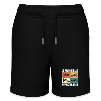 Recumbent Trike Liegetrike Liegedreirad - Stanley/Stella Teenager Bio-Joggingshorts MINI BOLTER - Schwarz - Vorne