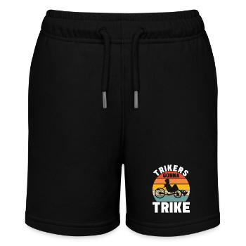 Recumbent Trike Liegetrike Liegedreirad - Stanley/Stella Teenager Bio-Joggingshorts MINI BOLTER - Schwarz - Vorne