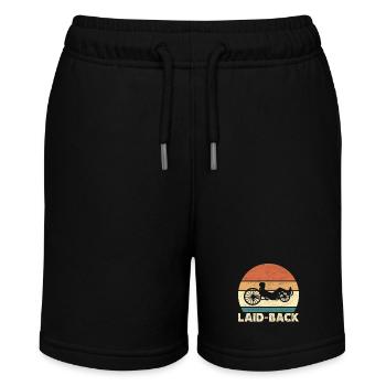Recumbent Trike Liegetrike Liegedreirad - Stanley/Stella Teenager Bio-Joggingshorts MINI BOLTER - Schwarz - Vorne