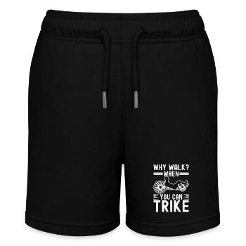 Recumbent Trike Liegetrike Liegedreirad - Stanley/Stella Teenager Bio-Joggingshorts MINI BOLTER - Schwarz - Vorne
