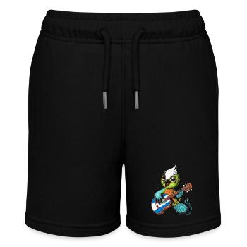 El Salvador Torogoz Bird - Stanley/Stella MINI BOLTER Organic Teen Jogging Shorts - black - Front