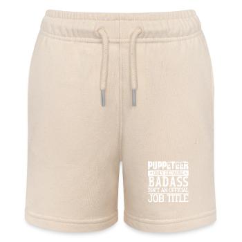 Puppeteer Isn't An Job Title - Stanley/Stella MINI BOLTER Organic Teen Jogging Shorts - soft Ecru - Front