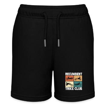 Recumbent Trike Liegetrike Liegedreirad - Stanley/Stella Teenager Bio-Joggingshorts MINI BOLTER - Schwarz - Vorne