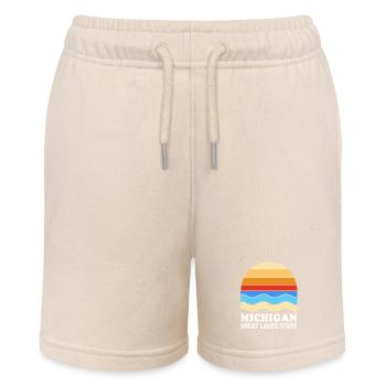Great Lakes - Stanley/Stella MINI BOLTER Organic Teen Jogging Shorts - soft Ecru - Front