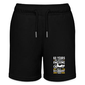 Recumbent Trike Liegetrike Liegedreirad - Stanley/Stella MINI BOLTER Organic Teen Jogging Shorts - black - Front