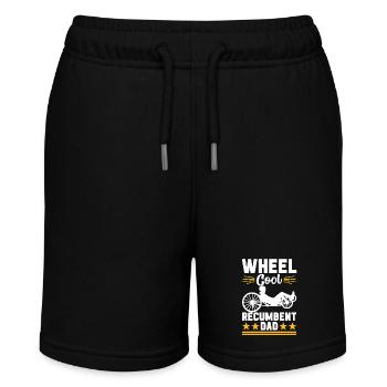 Recumbent Trike Liegetrike Liegedreirad - Stanley/Stella MINI BOLTER Organic Teen Jogging Shorts - black - Front