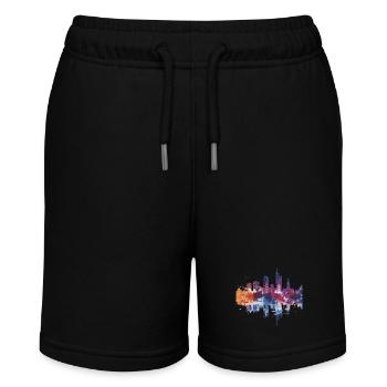 Ede - Stanley/Stella MINI BOLTER Organic Teen Jogging Shorts - black - Front