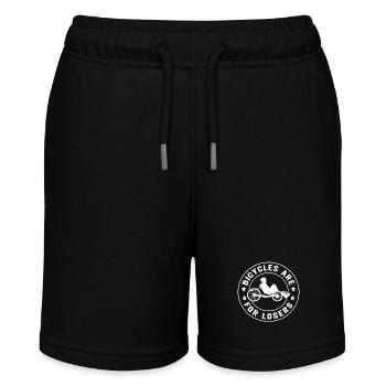 Recumbent Trike Liegetrike Liegedreirad - Stanley/Stella Teenager Bio-Joggingshorts MINI BOLTER - Schwarz - Vorne