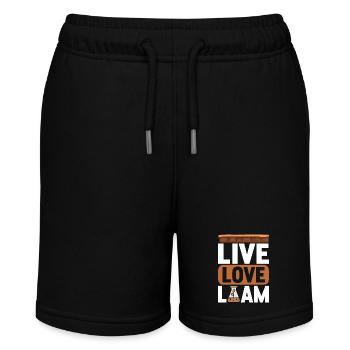Bodenwissenschaftler Soil Science - Stanley/Stella Teenager Bio-Joggingshorts MINI BOLTER - Schwarz - Vorne