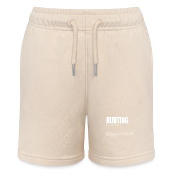 Funny Hunting Chasing Animals Through Woods - Stanley/Stella Teenager Bio-Joggingshorts MINI BOLTER - Natur - Vorne