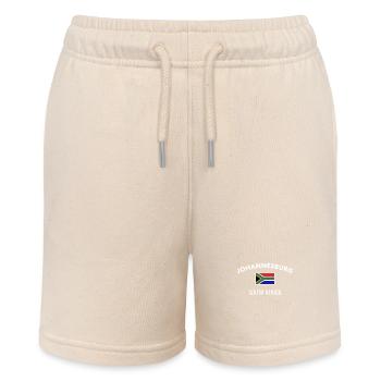 Johannesburg Südafrika Südafrikanische Flagge - Stanley/Stella Teenager Bio-Joggingshorts MINI BOLTER - Natur - Vorne