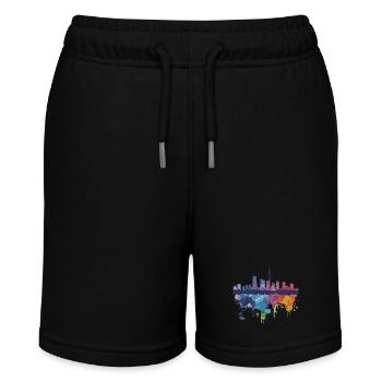 Tsukuba - Stanley/Stella MINI BOLTER Organic Teen Jogging Shorts - black - Front