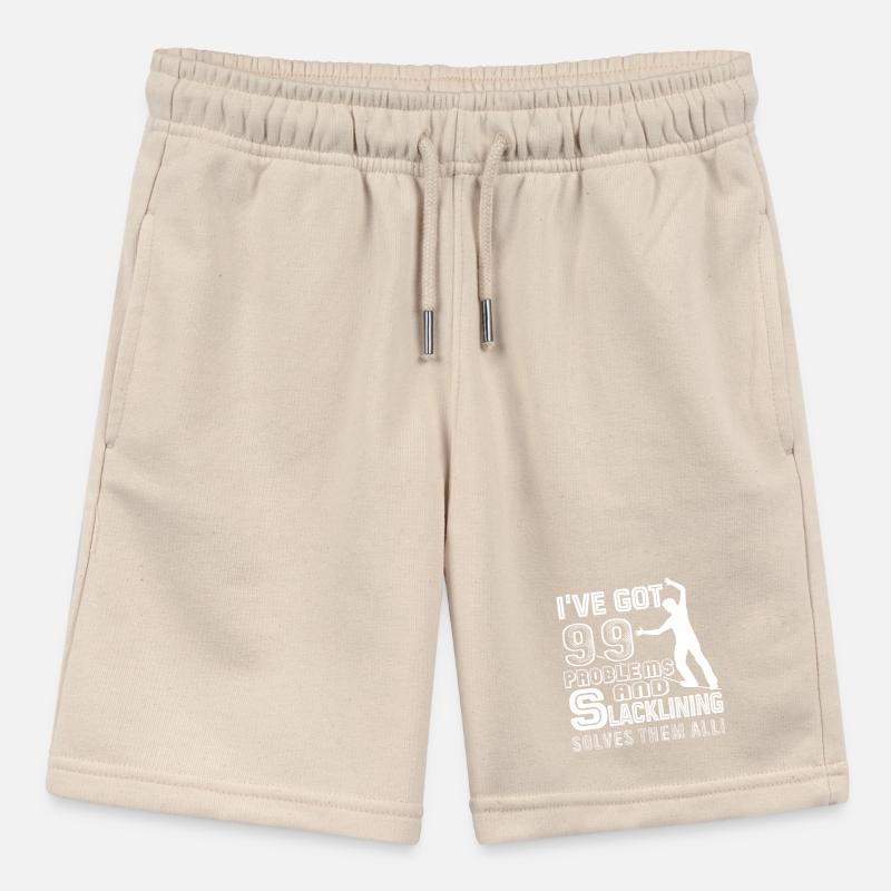 Slacklining Solves All Problems Stanley/Stella MINI BOLTER Organic Teen Jogging Shorts
