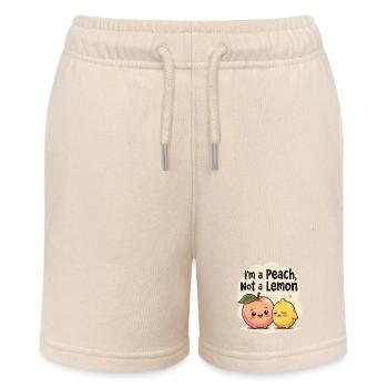 BUBBLY - Stanley/Stella MINI BOLTER Organic Teen Jogging Shorts - soft Ecru - Front