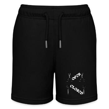cadeau femme, homme, t-shirt humoristique, humour - Short bio MINI BOLTER Stanley/Stella Ado - noir - Devant