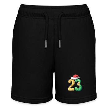 23 Number Christmas - Stanley/Stella MINI BOLTER Organic Teen Jogging Shorts - black - Front