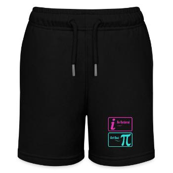 Mathematik - Stanley/Stella Teenager Bio-Joggingshorts MINI BOLTER - Schwarz - Vorne