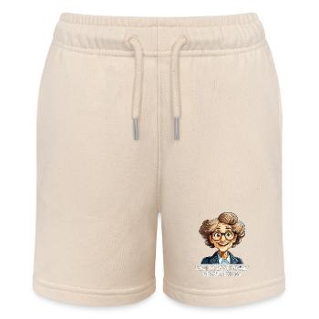 ÄLTERE FRAU YOUTH PASSES AWAY - Stanley/Stella Teenager Bio-Joggingshorts MINI BOLTER - Natur - Vorne