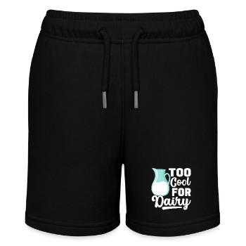 Laktoseintoleranz Laktoseintolerant - Stanley/Stella Teenager Bio-Joggingshorts MINI BOLTER - Schwarz - Vorne