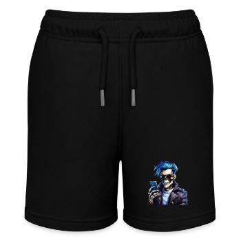 SKELETON MAN - Stanley/Stella MINI BOLTER Organic Teen Jogging Shorts - black - Front