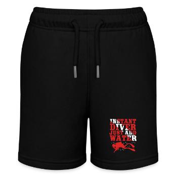 Dive - Stanley/Stella MINI BOLTER Organic Teen Jogging Shorts - black - Front