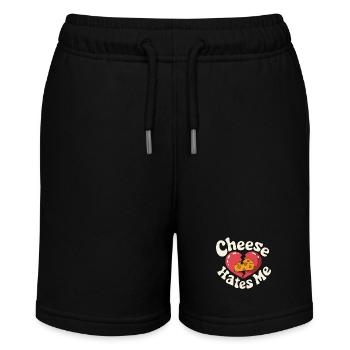 Lactose intolerance Lactose intolerant - Stanley/Stella MINI BOLTER Organic Teen Jogging Shorts - black - Front