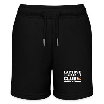 Laktoseintoleranz Laktoseintolerant - Stanley/Stella Teenager Bio-Joggingshorts MINI BOLTER - Schwarz - Vorne