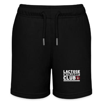 Lactose intolerance Lactose intolerant - Stanley/Stella MINI BOLTER Organic Teen Jogging Shorts - black - Front