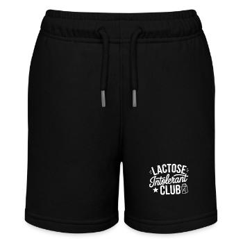 Lactose intolerance Lactose intolerant - Stanley/Stella MINI BOLTER Organic Teen Jogging Shorts - black - Front