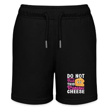 Lactose intolerance Lactose intolerant - Stanley/Stella MINI BOLTER Organic Teen Jogging Shorts - black - Front