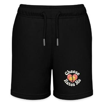 Lactose intolerance Lactose intolerant - Stanley/Stella MINI BOLTER Organic Teen Jogging Shorts - black - Front