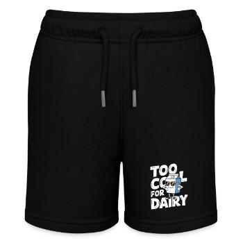 Laktoseintoleranz Laktoseintolerant - Stanley/Stella Teenager Bio-Joggingshorts MINI BOLTER - Schwarz - Vorne
