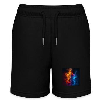 Violin - Stanley/Stella MINI BOLTER Organic Teen Jogging Shorts - black - Front
