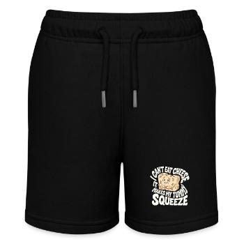 Lactose intolerance Lactose intolerant - Stanley/Stella MINI BOLTER Organic Teen Jogging Shorts - black - Front