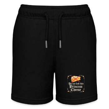 Laktoseintoleranz Laktoseintolerant - Stanley/Stella Teenager Bio-Joggingshorts MINI BOLTER - Schwarz - Vorne