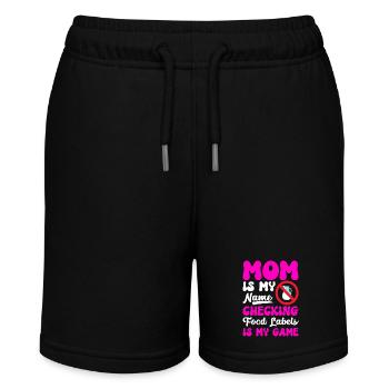 Lactose intolerance Lactose intolerant - Stanley/Stella MINI BOLTER Organic Teen Jogging Shorts - black - Front