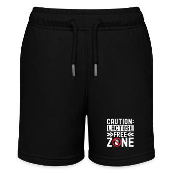 Lactose intolerance Lactose intolerant - Stanley/Stella MINI BOLTER Organic Teen Jogging Shorts - black - Front