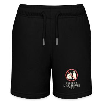 Lactose intolerance Lactose intolerant - Stanley/Stella MINI BOLTER Organic Teen Jogging Shorts - black - Front