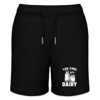 Lactose intolerance Lactose intolerant - Stanley/Stella MINI BOLTER Organic Teen Jogging Shorts - black - Front