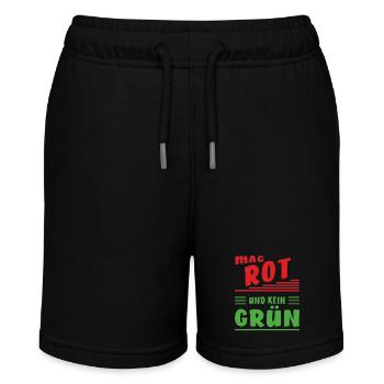 AIME LE ROUGE ET PAS LE VERT - Short bio MINI BOLTER Stanley/Stella Ado - noir - Devant
