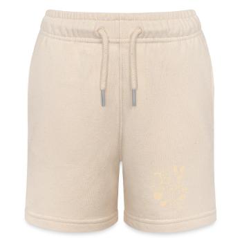 Pilzsammler Illustration Vielfalt Pilze - Stanley/Stella Teenager Bio-Joggingshorts MINI BOLTER - Natur - Vorne