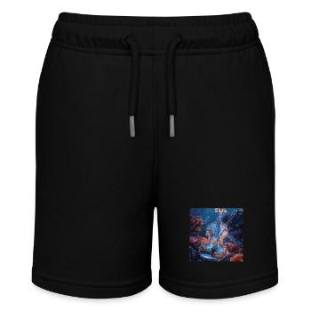 Violine - Stanley/Stella Teenager Bio-Joggingshorts MINI BOLTER - Schwarz - Vorne