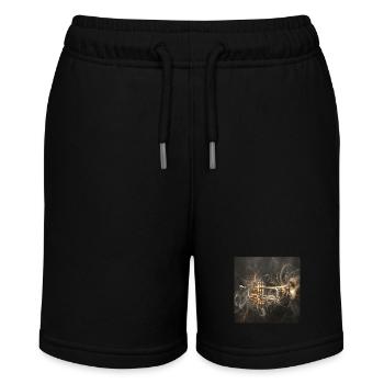 Trompete - Stanley/Stella Teenager Bio-Joggingshorts MINI BOLTER - Schwarz - Vorne