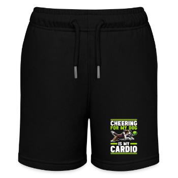 Flyball Dog Sports - Stanley/Stella MINI BOLTER Organic Teen Jogging Shorts - black - Front