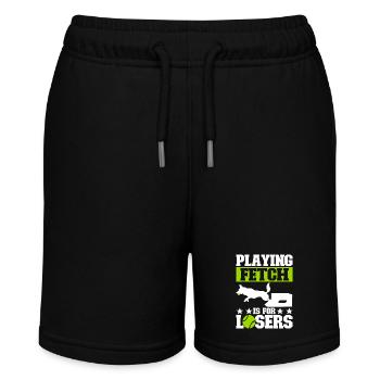 Flyball Dog Sports - Stanley/Stella MINI BOLTER Organic Teen Jogging Shorts - black - Front